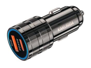 KAKUSIGA KSC-2003 75W dual-port car charger