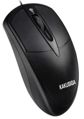 KAKUSIGA KSC-355 three-button optical mouse