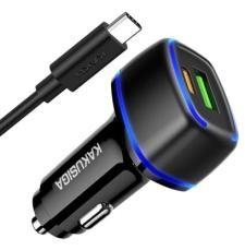 KAKUSIGA KSC-540 PD20W+QC3.0 car charger set (Lightning to Type-C)