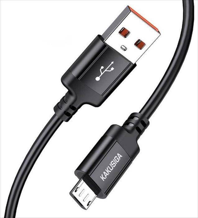 KAKUSIGA KSC-810 silicone charging data cable (Lightning)