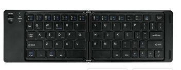 KAKUSIGA KSC-864 Mini Folding Ultra-thin Wireless Keyboard (English Version)