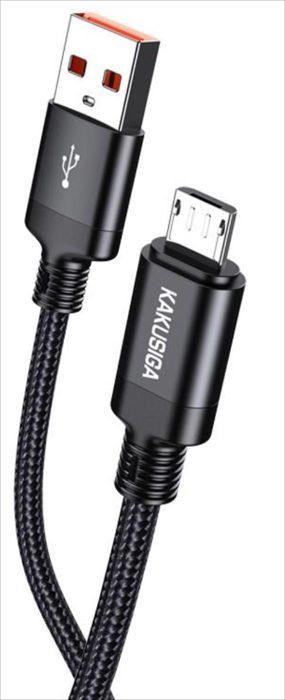 KAKUSIGA KSC-970 smart charging data cable (Lightning) (Separate packing) MOQ 1000PCS /Carton Per Color