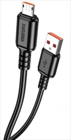 KAKUSIGA KSC-982 smart charging data cable (Lightning) (Separated packing) MOQ 1000PCS/Carton Per Color