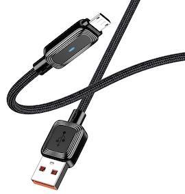 KAKUSIGA KSC-990 Intelligent power-off fast charging data cable (Lightning)