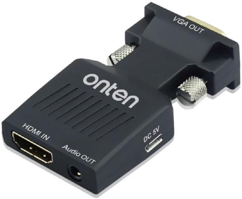 ONTEN OTN-7557 HDMI to VGA adapter with audio