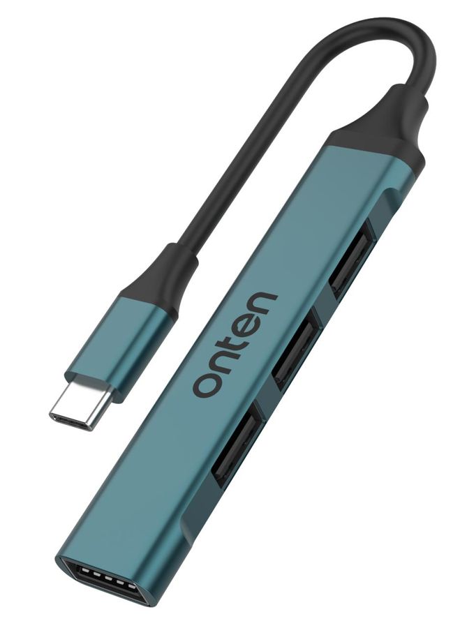 ONTEN OTN-9701D USB HUB/Type-C to 4-Port USB 2.0 Hub