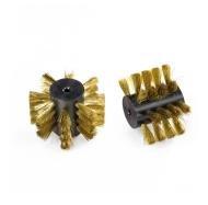 QianLi Electric soldering iron tip cleaning and sleep mode integrated machine accessory copper brush (2 pcs)