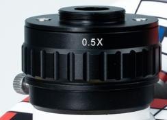 MEGA-IDEA Trinocular CTV camera connector 0.5×
