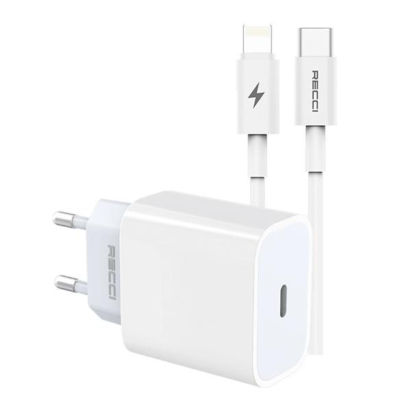 RECCI RCK-16ECL PD 20W EU plug PD charger