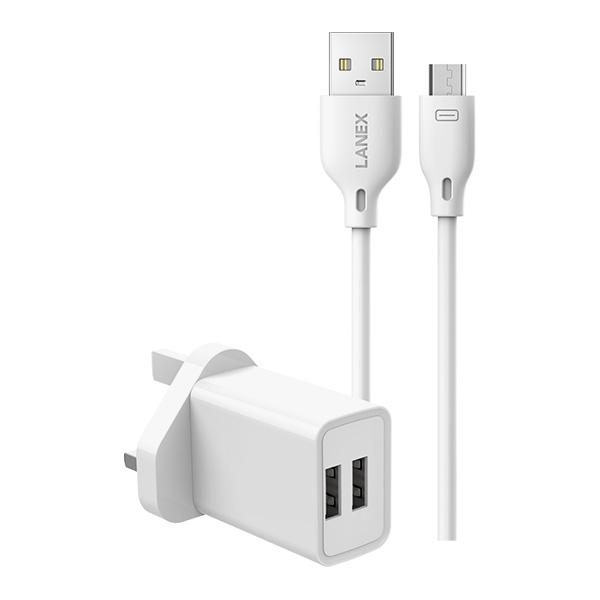 RECCI RCK-17UM
(Micro) 2.4A UK Charger Suit UK PLUG