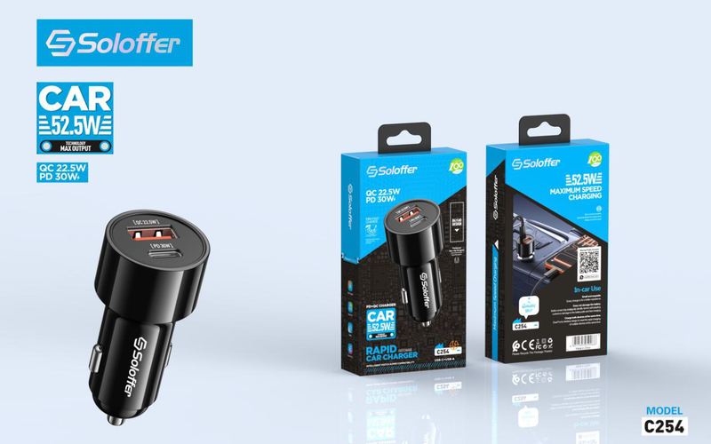 SOLOFFER C254 C-L Car charger