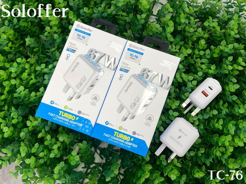 SOLOFFER TC-76 C- LIGHTNING Wall charger