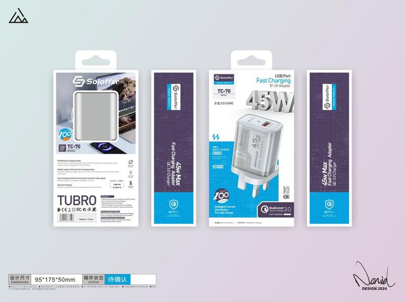 SOLOFFER TC70 TPC Wall charger