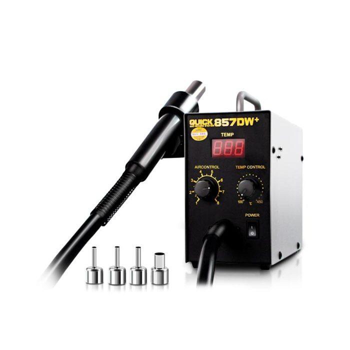 QUICK858D+ lead-free hot air desoldering station