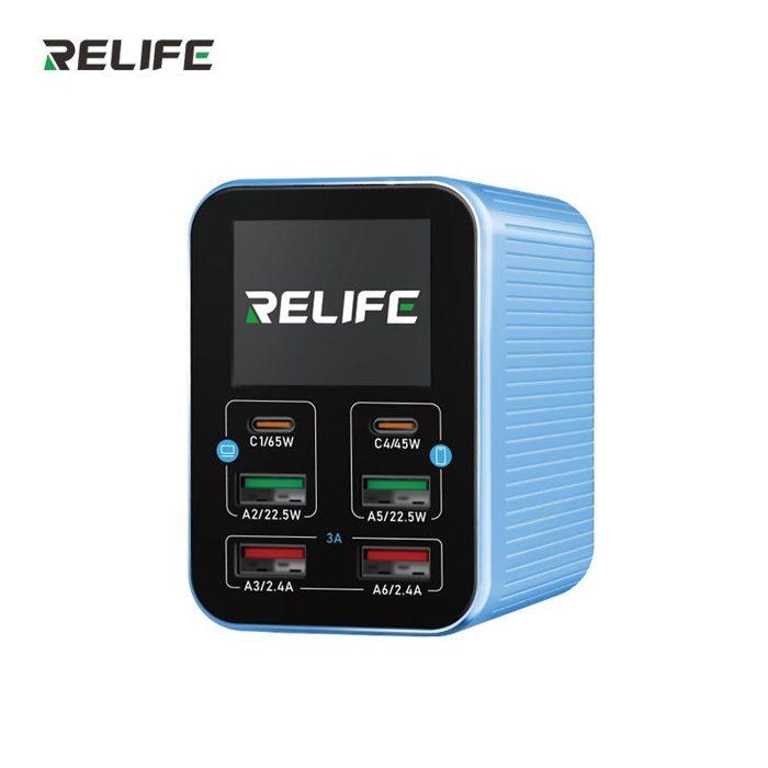RELIFE Q4 Smart Multi- Port Charger /blue
