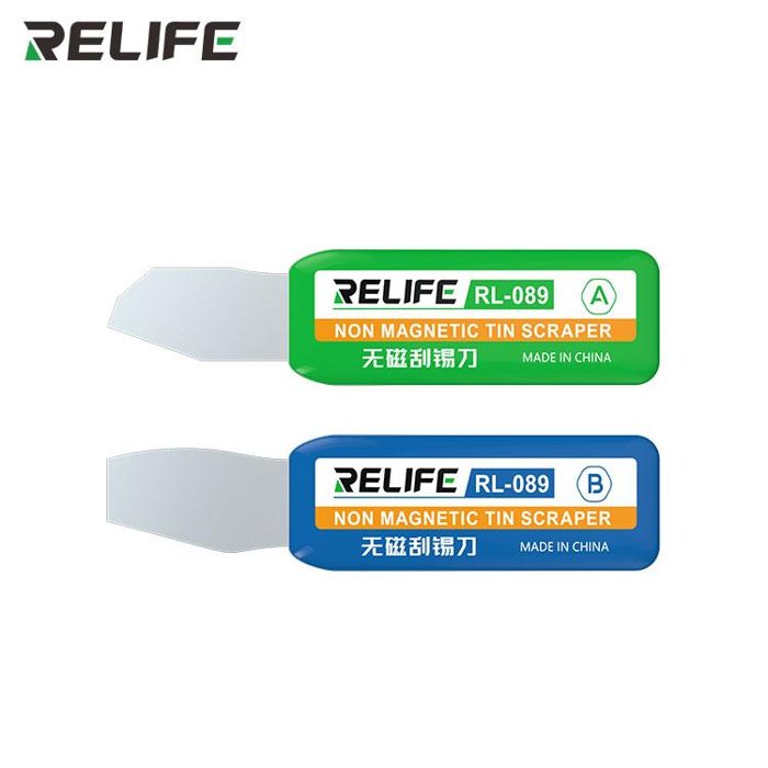 RELIFE RL-089 Non- magnetic tin scraper set