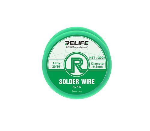 RELIFE RL-440 soldering wire /0.2MM/40G